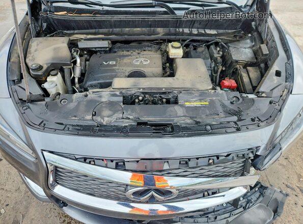 5N1DL0MM9HC507376 2017 INFINITI QX60 Серый Вид подкапотного пространства