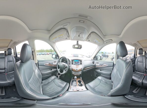 5N1DL0MM9HC507376 2017 INFINITI QX60 Серый Панорамный вид салона 360°