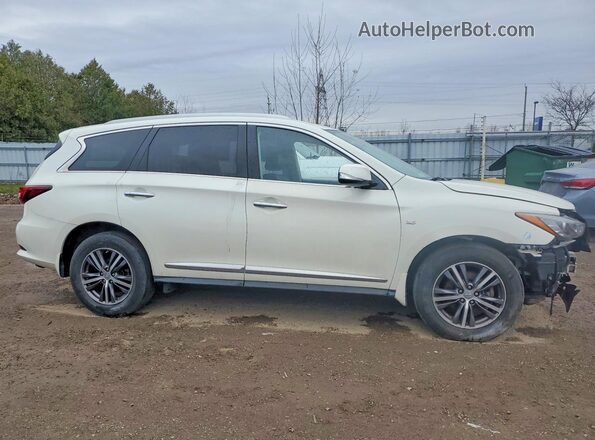 5N1DL0MM9JC500918 2018 INFINITI QX60 Белый Передняя правая четверть