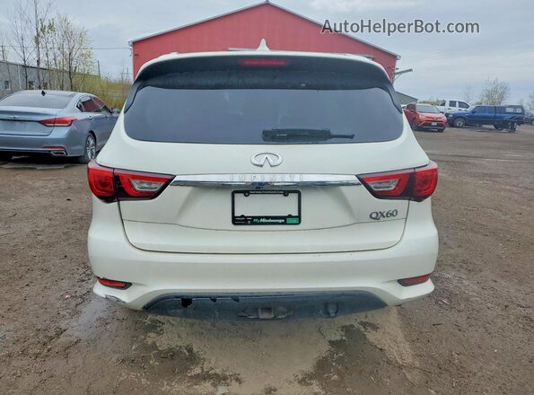 5N1DL0MM9JC500918 2018 INFINITI QX60 Белый Вид сзади