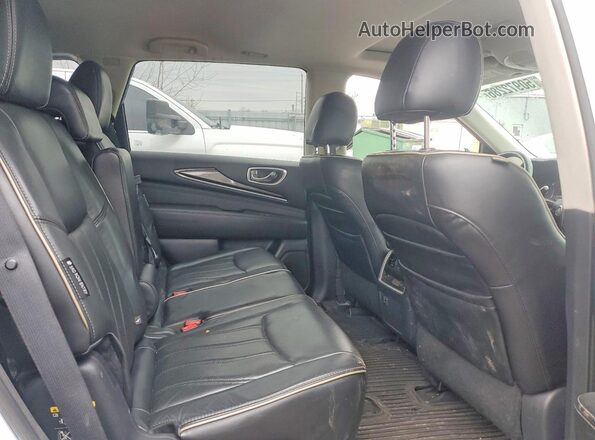 5N1DL0MM9JC500918 2018 INFINITI QX60 Белый Вид задней части салона