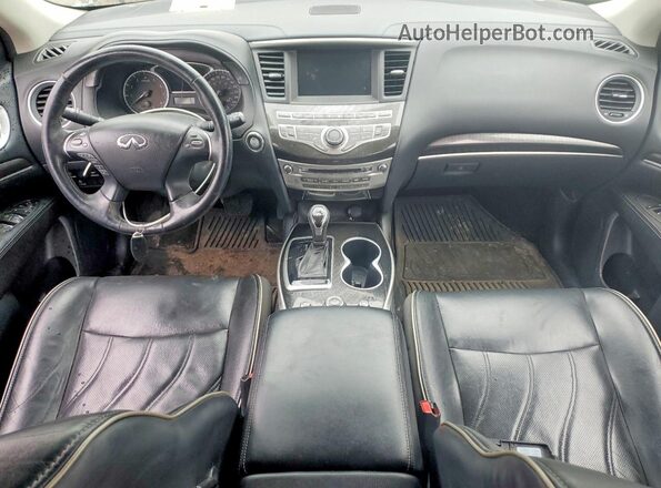 5N1DL0MM9JC500918 2018 INFINITI QX60 Белый Вид панели приборов