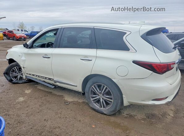 5N1DL0MM9JC500918 2018 INFINITI QX60 Белый Задняя левая четверть
