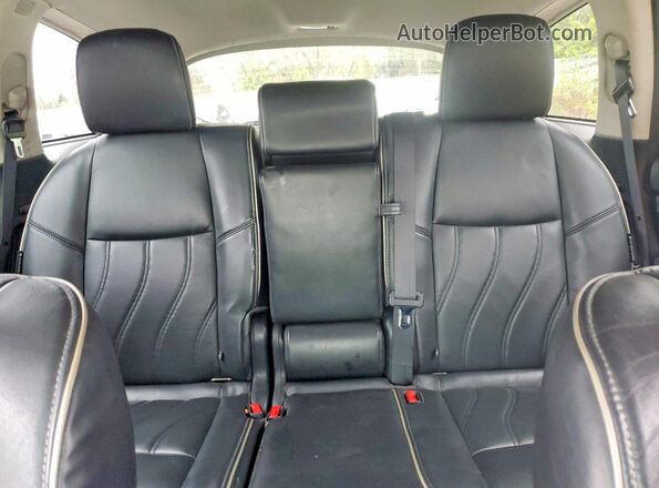 5N1DL0MM9JC500918 2018 INFINITI QX60 Белый Вид задних сидений