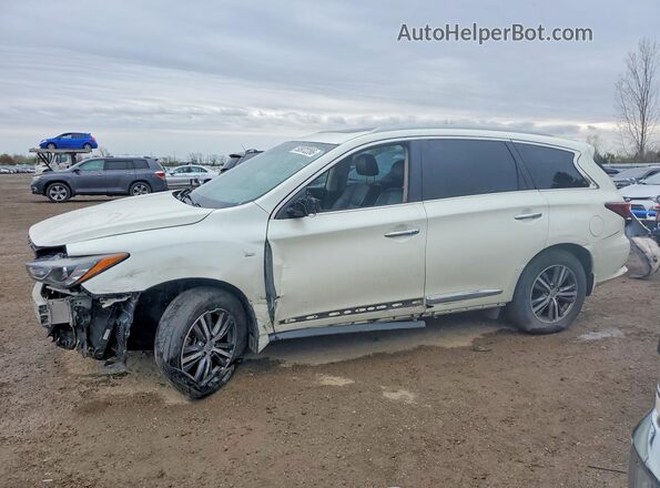 5N1DL0MM9JC500918 2018 INFINITI QX60 Белый Передняя левая четверть