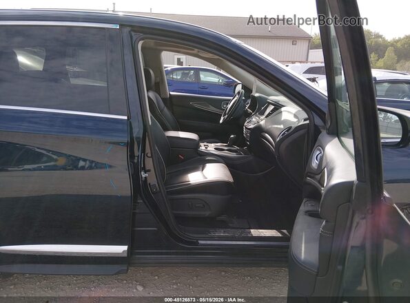 5N1DL0MM9LC529967 2020 INFINITI QX60 Dark Blue Вид салона спереди