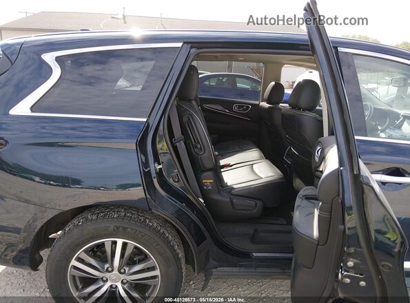 5N1DL0MM9LC529967 2020 INFINITI QX60 Dark Blue Вид наклейки с VIN-кодом