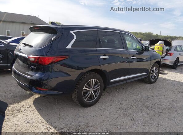 5N1DL0MM9LC529967 2020 INFINITI QX60 Dark Blue Задняя правая четверть