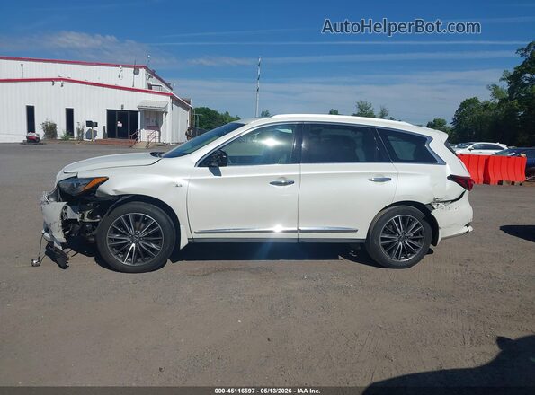 5N1DL0MMXHC501344 2017 INFINITI QX60 White Widok wnętrza 360 stopni