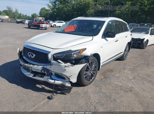 5N1DL0MMXHC501344 2017 INFINITI QX60 White Przód lewy