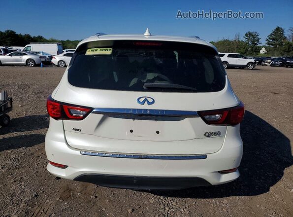5N1DL0MMXKC527322 2019 INFINITI QX60 White Widok z tyłu