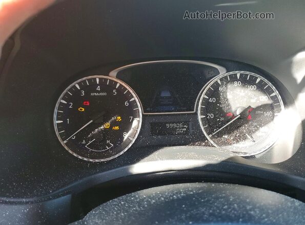 5N1DL0MMXKC527322 2019 INFINITI QX60 White Widok zestawu wskaźników