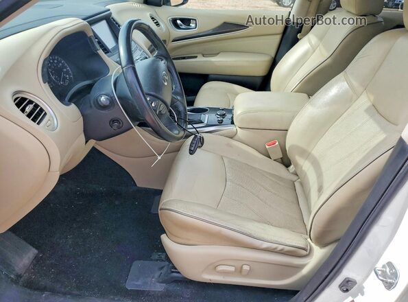 5N1DL0MN0HC512295 2017 INFINITI QX60 White Вид салону спереду