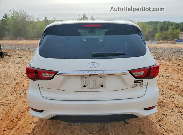 5N1DL0MN0HC512295 2017 INFINITI QX60 White Вид ззаду