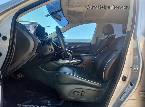 5N1DL0MN0JC504638 2018 INFINITI QX60 Silver წინა სალონის ხედი