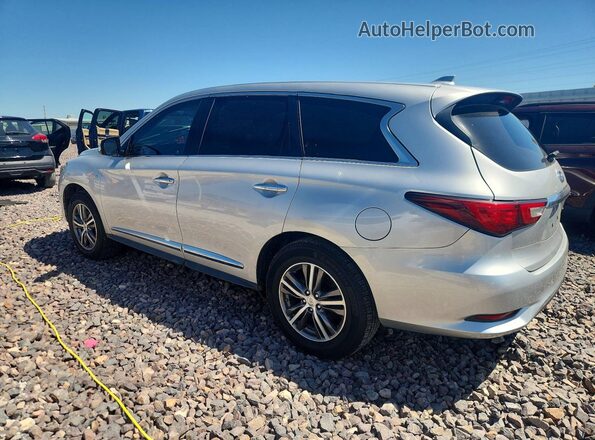5N1DL0MN0JC504638 2018 INFINITI QX60 Silver უკანა მარცხენა