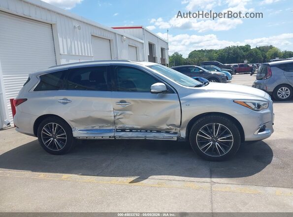 5N1DL0MN0JC519673 2018 INFINITI QX60 Серебряный Панорамный вид салона 360°