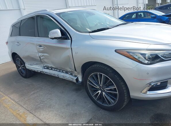 5N1DL0MN0JC519673 2018 INFINITI QX60 Серебряный Вид спереди