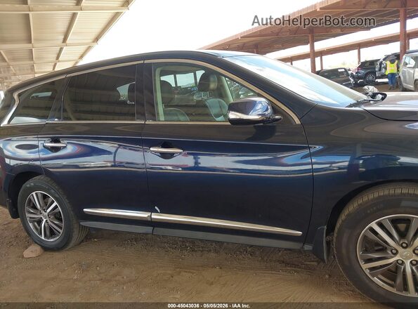5N1DL0MN0KC510618 2019 INFINITI QX60 Синий Вид задней части салона