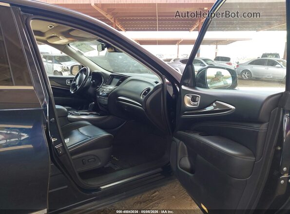 5N1DL0MN0KC510618 2019 INFINITI QX60 Синий Вид салона спереди