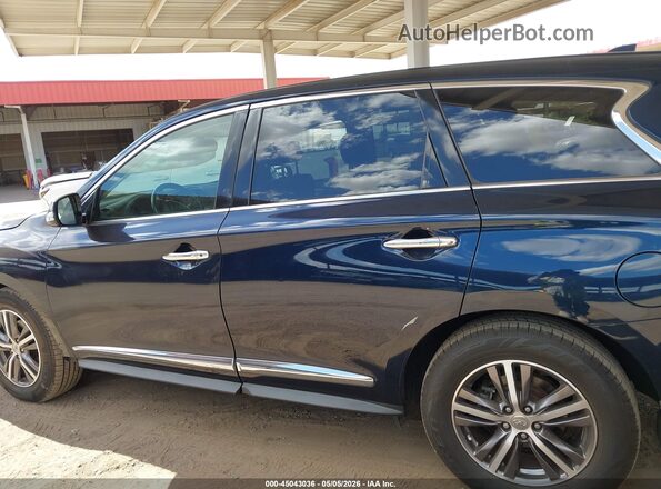 5N1DL0MN0KC510618 2019 INFINITI QX60 Синий Панорамный вид салона 360°