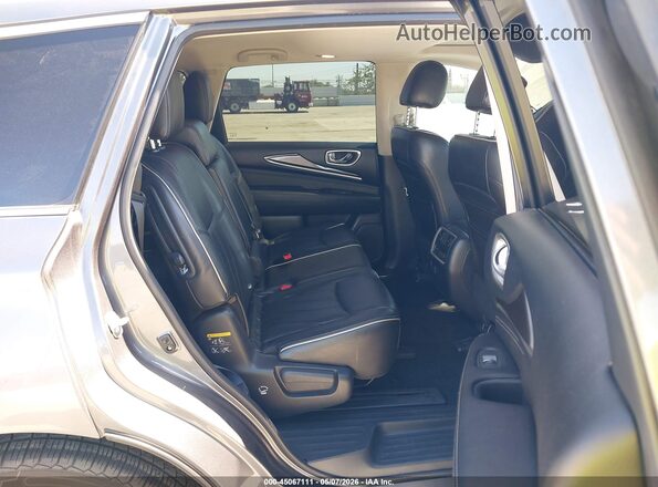 5N1DL0MN1HC542891 2017 INFINITI QX60 Gray VIN კოდის სტიკერის ხედი