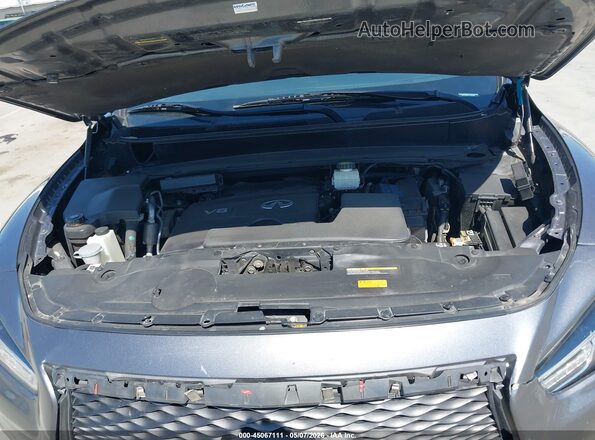 5N1DL0MN1HC542891 2017 INFINITI QX60 Gray უკანა ხედი