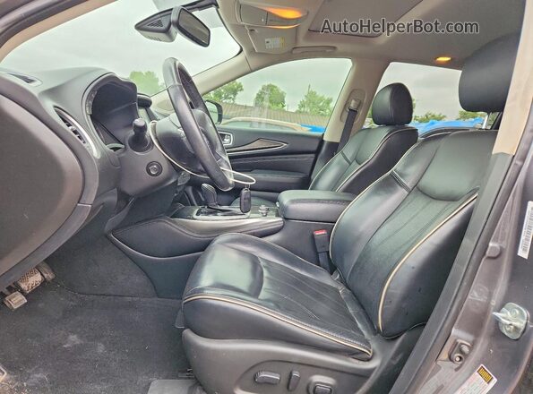 5N1DL0MN1LC528255 2020 INFINITI QX60 Gray წინა სალონის ხედი