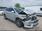 2017 Infiniti Qx60   Silver vin: 5N1DL0MN2HC529504