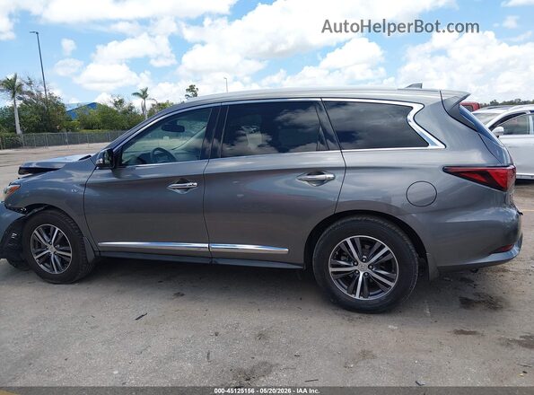 5N1DL0MN2JC504897 2018 INFINITI QX60 Silver Սալոնի 360 աստիճան տեսք