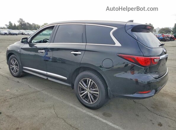 5N1DL0MN2KC529462 2019 INFINITI QX60 Черный Задняя левая четверть