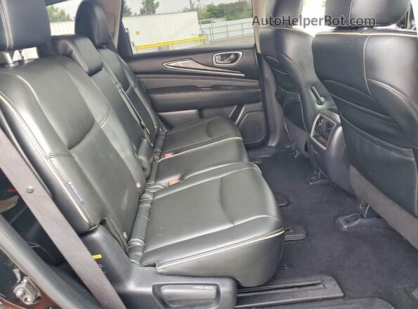 5N1DL0MN2KC529462 2019 INFINITI QX60 Черный Вид задней части салона
