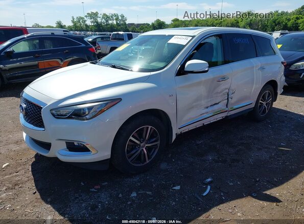 5N1DL0MN2KC533852 2019 INFINITI QX60 Серый Передняя левая четверть
