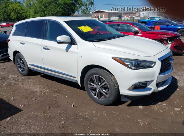 5N1DL0MN2KC533852 2019 INFINITI QX60 Серый Передняя правая четверть