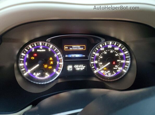 5N1DL0MN2LC508399 2020 INFINITI QX60 Белый Вид щитка приборов