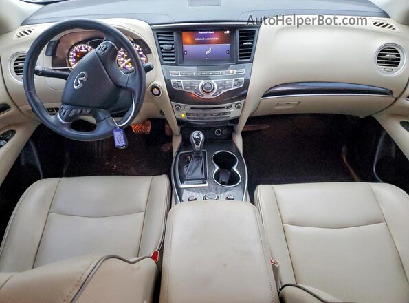 5N1DL0MN2LC508399 2020 INFINITI QX60 Белый Вид панели приборов