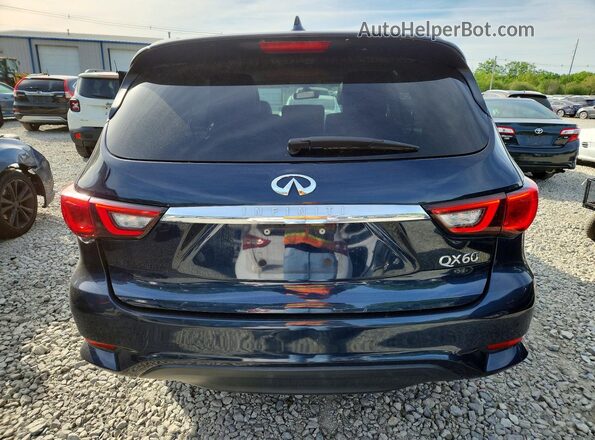 5N1DL0MN2LC532797 2020 INFINITI QX60 Black Widok z tyłu