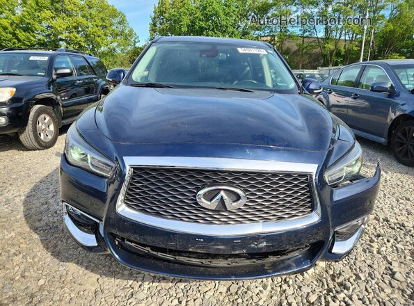 5N1DL0MN2LC532797 2020 INFINITI QX60 Black Widok z przodu