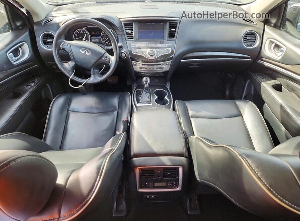 5N1DL0MN2LC532797 2020 INFINITI QX60 Black Widok deski rozdzielczej