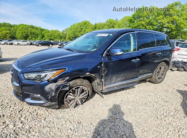5N1DL0MN2LC532797 2020 INFINITI QX60 Black Przód lewy