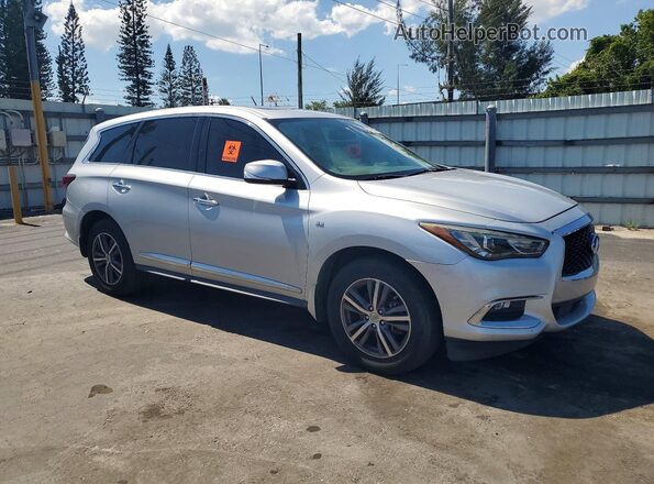 5N1DL0MN3HC523937 2017 INFINITI QX60 Silver წინა მარჯვენა