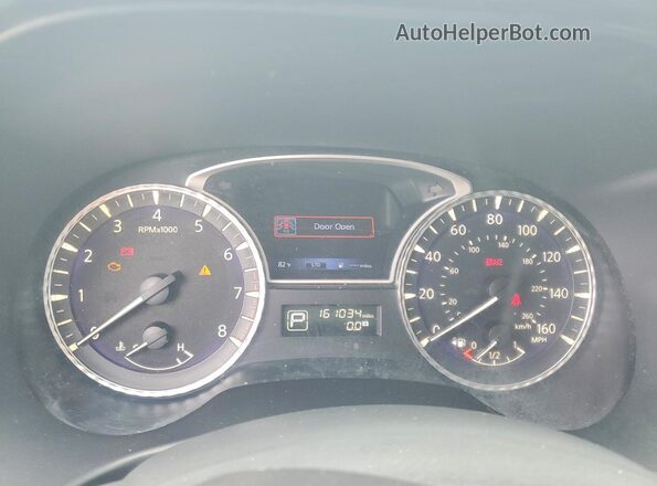 5N1DL0MN3HC525137 2017 INFINITI QX60 Black Вид щитка приладів