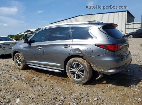 5N1DL0MN3HC527910 2017 INFINITI QX60 Gray Trasero izquierdo