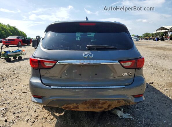 5N1DL0MN3HC527910 2017 INFINITI QX60 Gray Vista trasera