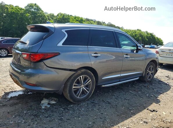 5N1DL0MN3HC527910 2017 INFINITI QX60 Gray Trasero derecho