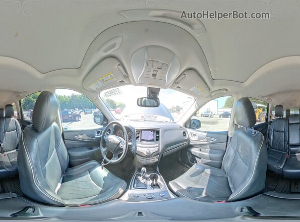 5N1DL0MN3HC527910 2017 INFINITI QX60 Gray Vista interior de 360 grados