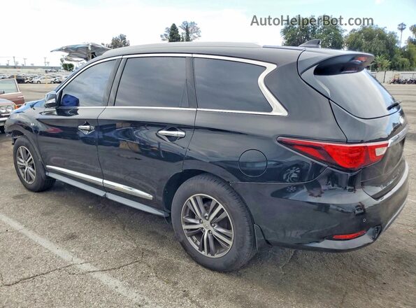 5N1DL0MN3JC509929 2018 INFINITI QX60 Black Tył lewy