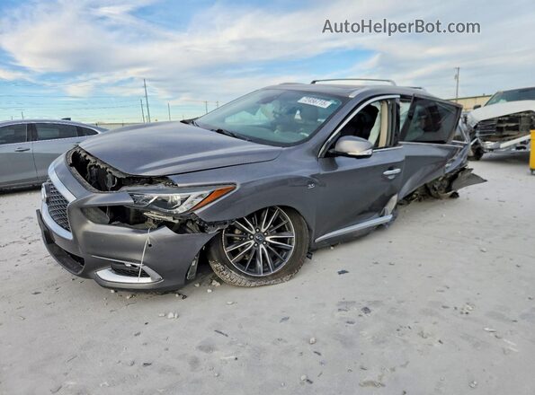 5N1DL0MN3KC552328 2019 INFINITI QX60 Gray Przód lewy