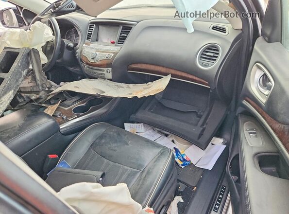 5N1DL0MN3KC552328 2019 INFINITI QX60 Gray Widok deski rozdzielczej