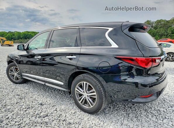 5N1DL0MN3LC545218 2020 INFINITI QX60 Черный Задняя левая четверть